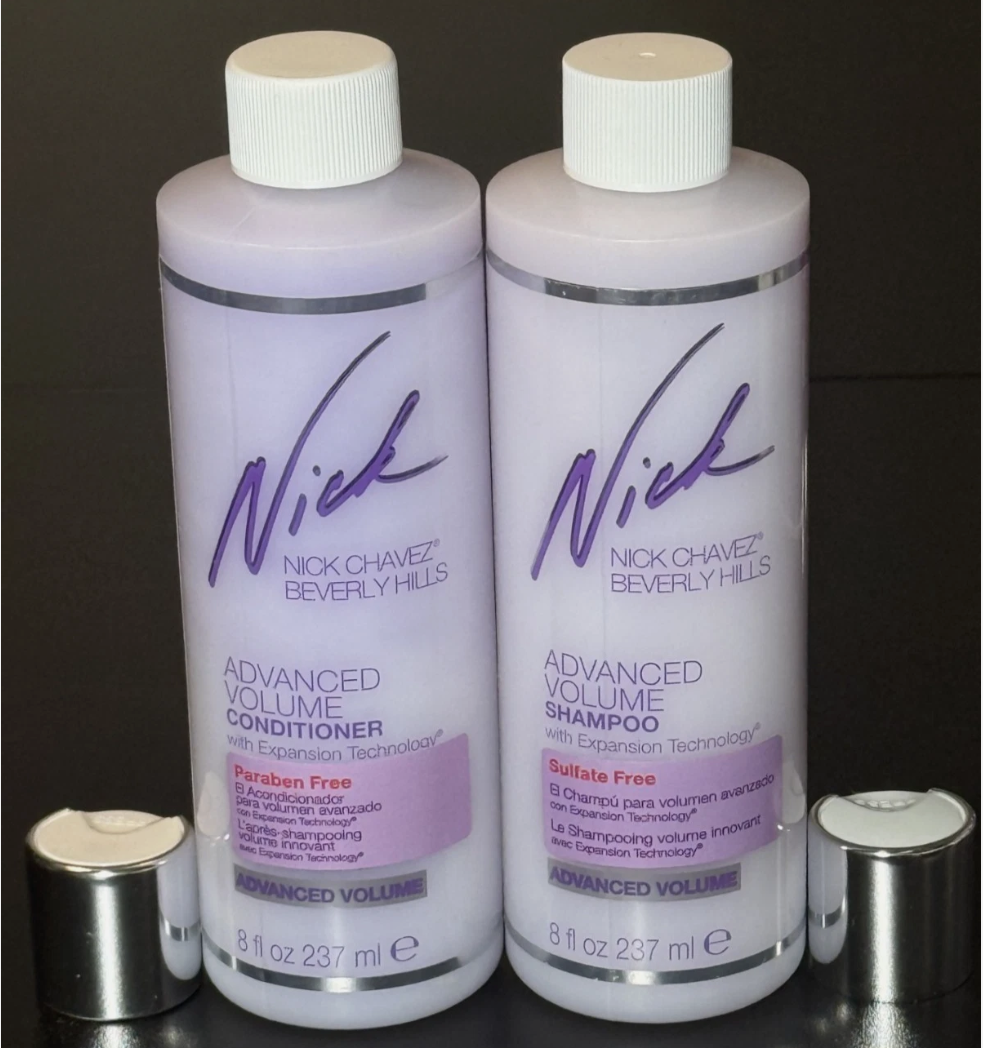 Nick Chavez Beverly Hills Advanced Volume Shampoo - Premium Scalp and Hair Care - Volumizing Shampoo - 8oz